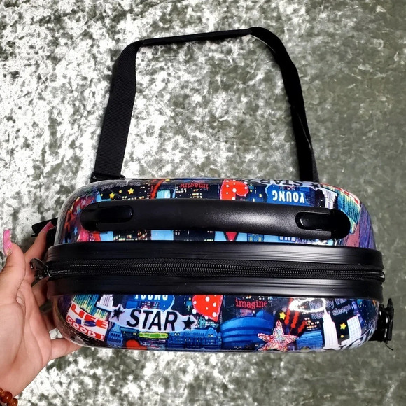 Jane Elissa Collection Visionair "Broadway Nights" Beauty Traveling Case - Picture 4 of 14